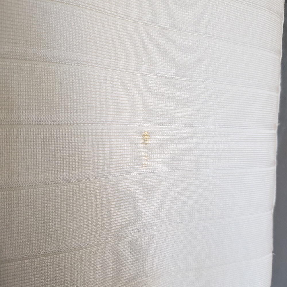 Herve Leger Rosie V Neck Tie Knot Bandage Dress S - Picture 6 of 8